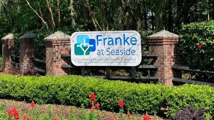 Franke at Seaside retirement community sign